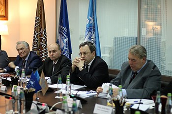 Первое заседание Совета ЕОЭС по межнациональным отношениям и экономическому сотрудничеству национально–культурных объединений